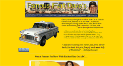 Desktop Screenshot of famousfatdave.com