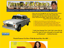 Tablet Screenshot of famousfatdave.com